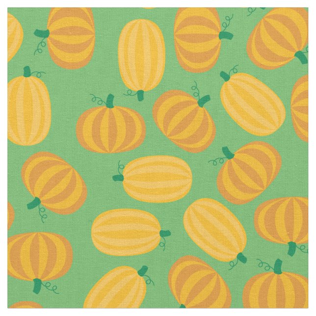 Tecido Pumpkins Caiu na Colheita de outono (Detalhe)