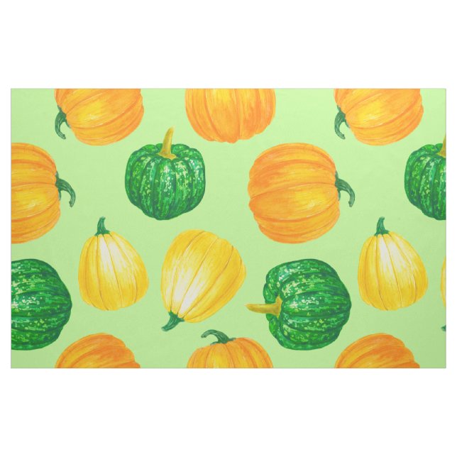 Tecido Pumpkins Watercolor Standard 2 (Fat Quarter)