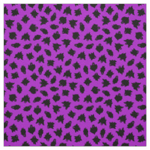 Tecido Purple Ghost Happy Halloween Modern