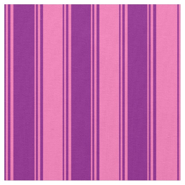 Tecido Púrpura e cor-de-rosa quente com risca (Detalhe)