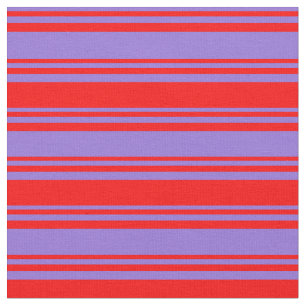 Tecido Púrpura e Vermelha com coloração fina/riscada