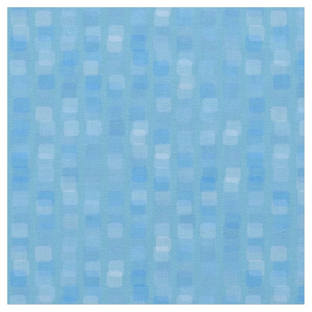 Tecido Quadrado Azul Abstrato (Detalhe)