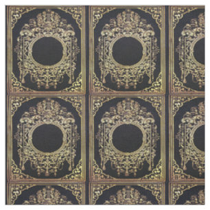 Tecido Quadro Dourado de Ornamentado de queda (Perfeito p