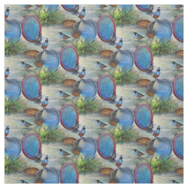 Tecido Quail Garden (Modelo)