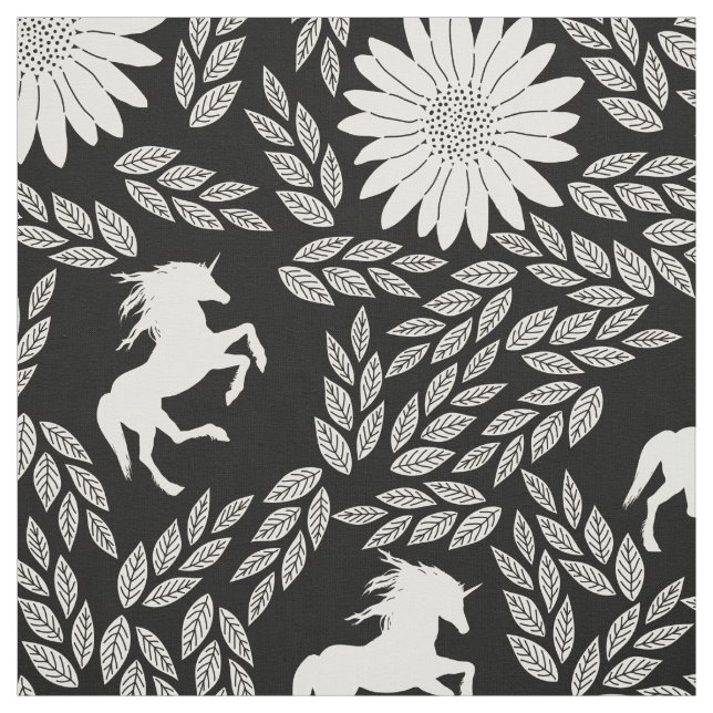 Tecido Qualquer cor aparece como Preto Unicorn (Modelo)