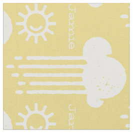 Tecido Qualquer Cor Minha Nuvem De Chuva Solar Personaliz