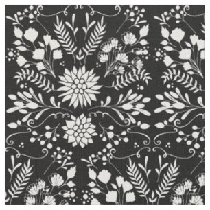 Tecido Qualquer cor personalizada Padrão Floral Rústico