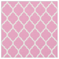 Quatrefoil de Marrocos rosa