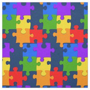 Tecido Quebra-cabeça