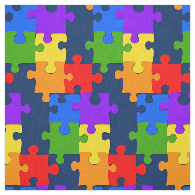 Tecido Quebra-cabeça (Modelo)