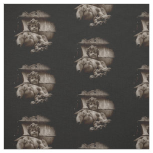 Tecido quebrado do querubim