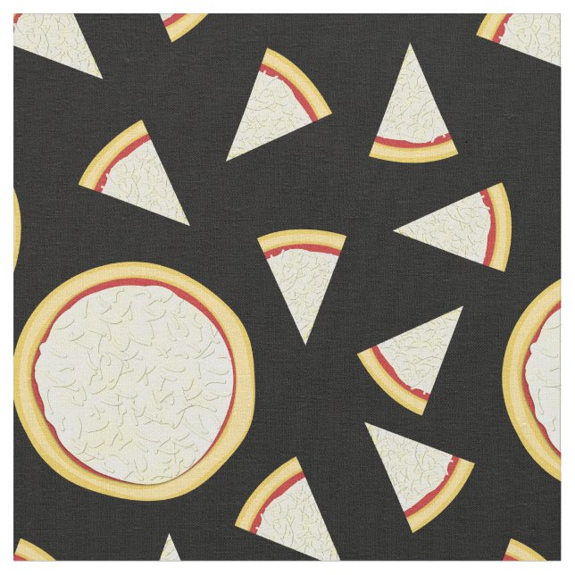 Tecido Queijo Pizza, Comidas (Detalhe)