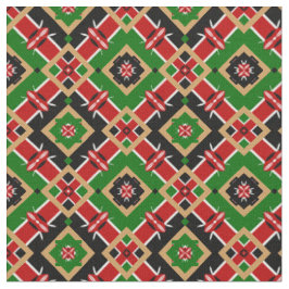 Tecido Queniano Flag & Trendy Kenya - GLD de moda