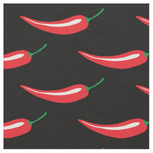 Tecido quente picante da pimenta de pimentão