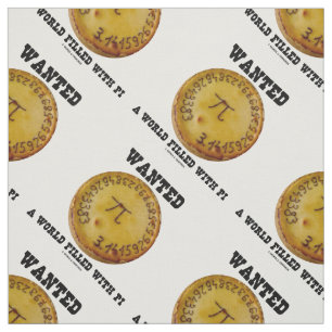 Tecido Queria Um Mundo Cheio De Humor De Geek De Pi Pie