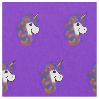 Tecido Rainbow Unicorn