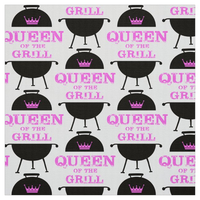 Tecido Rainha Da Grelha, Coroa Rosa Rosa (Modelo)