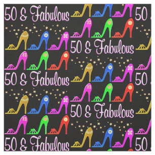 TECIDO RAINHA DE ESTILETTO DE 50 ANOS
