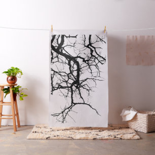 Tecido Ramais escuros da árvore