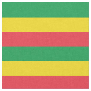 Tecido Rasta Etiópia - Cores de Bandeiras Africanas