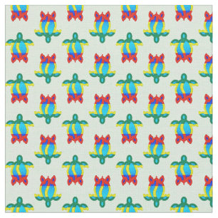 Tecido Rasta Island Colors Tribal Turtle
