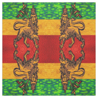 Tecido Rasta Leão de Judah Flag