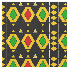 Tecido Rasta Sinalizador Colorido Padrão Geométrico Afric