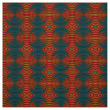 Red Blue Moderna Étnica Têxtil Tribal Impressão Tr