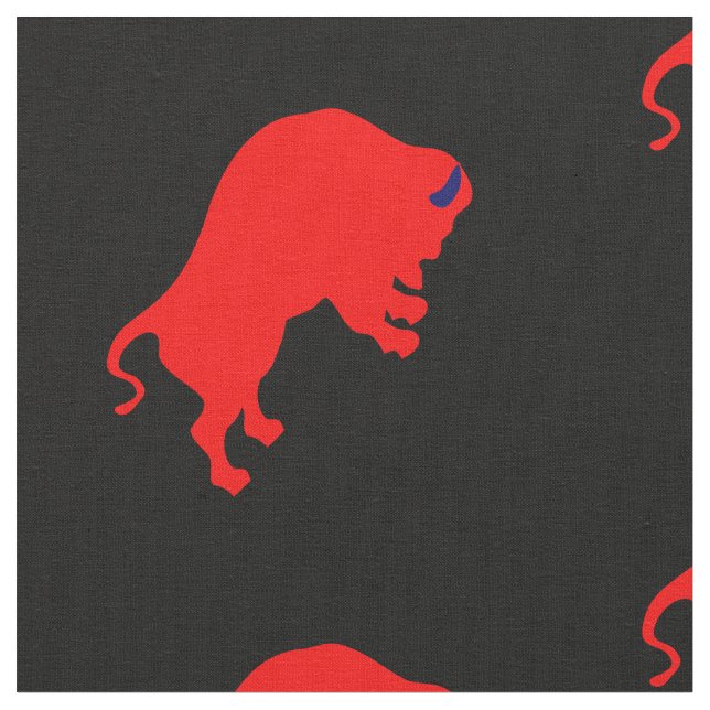 Tecido Red Bulls,Preto (Detalhe)