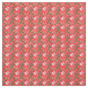 Tecido Red Christmas Baubles