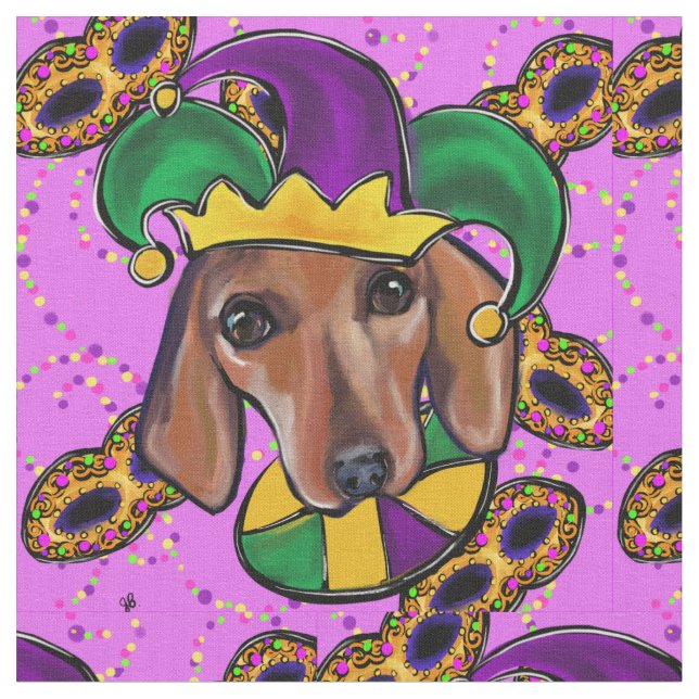 Tecido Red Doxie (Detalhe)