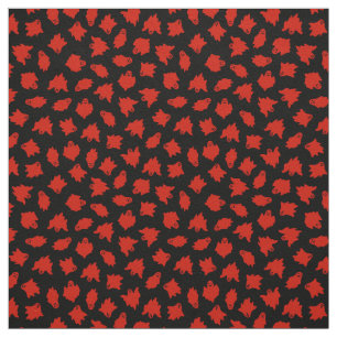 Tecido Red Ghost Happy Halloween Modern