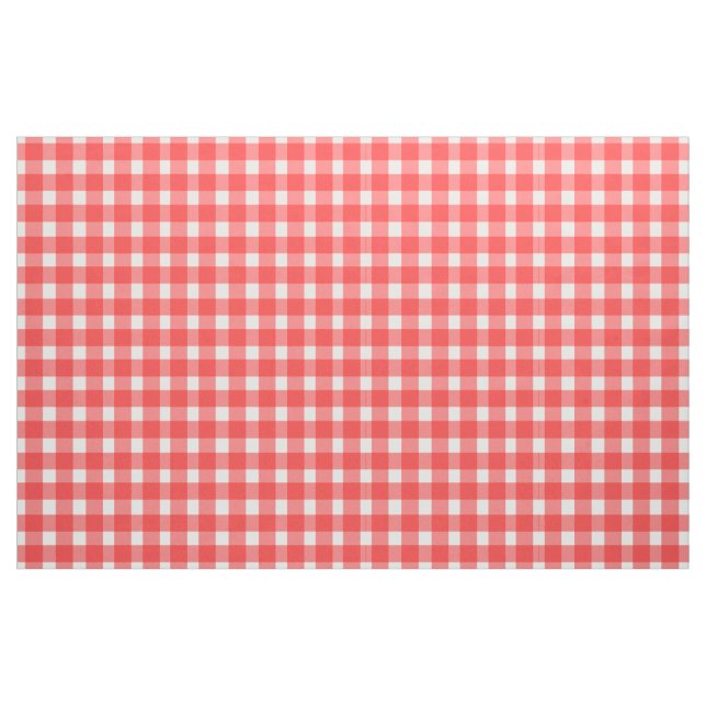 Tecido Red Gingham Design (Jarda)