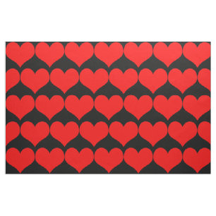 Tecido Red Hearts