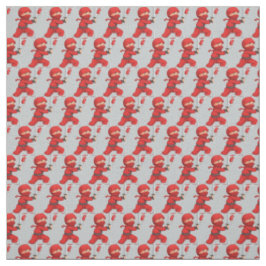 Tecido Red Ninja