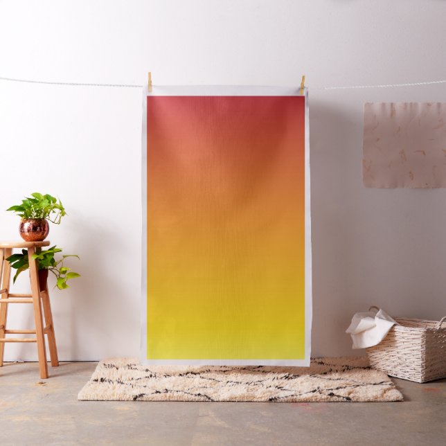 Tecido Red Orange Yellow Gradient Fabric (In Situ)