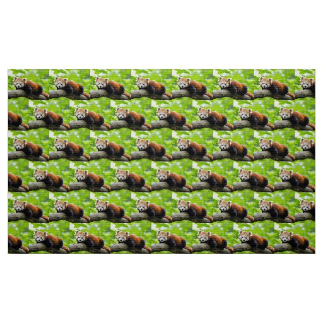 Tecido Red Panda (Fat Quarter)