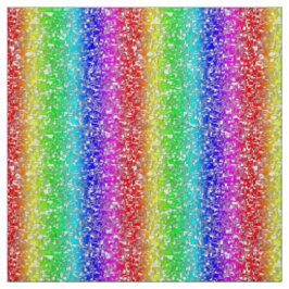 Tecido Regenbogen abstraktes weißes Stoffmuster