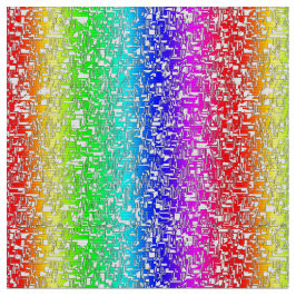 Tecido Regenbogen abstraktes weißes Stoffmuster