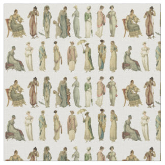 Tecido Regency Fashion 1809-1815
