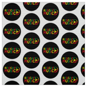Tecido Reggae Music design, reggae art