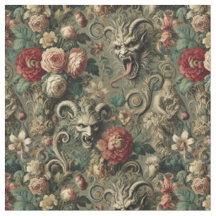 Tecido Renegade Harvest - Azulejo Clássico Gótico