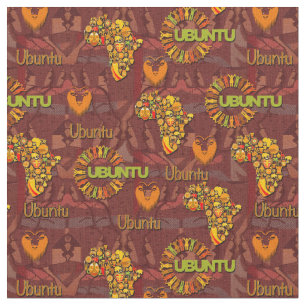 Tecido Repetir Ubuntu de tapeçaria africana