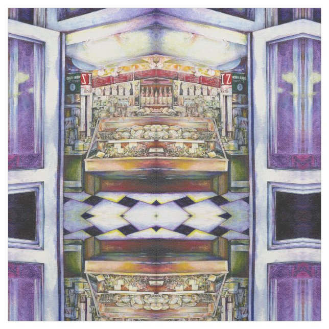 Tecido Respiração a frio em um Deli quente (Modelo)