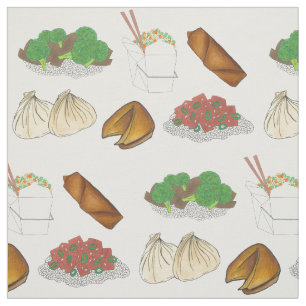 Tecido Restaurante Chinês de Comprar Comida Cuisina