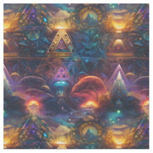 Tecido Resumo Geométrico Abstrato