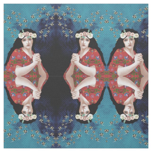 Tecido Retrato de Arte (Modelo)