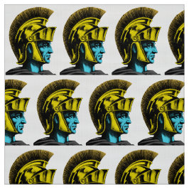 Tecido Retrato de Pop de Arte do Gladiador Romano