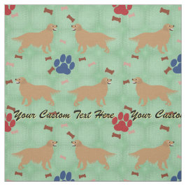 Tecido Retriever de ouro - Personalizar
