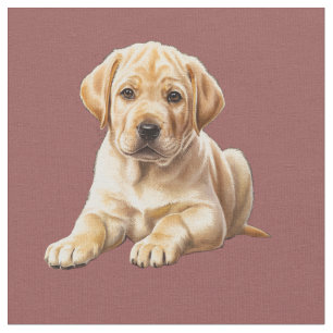 Tecido Retriever Labrador Amarelo